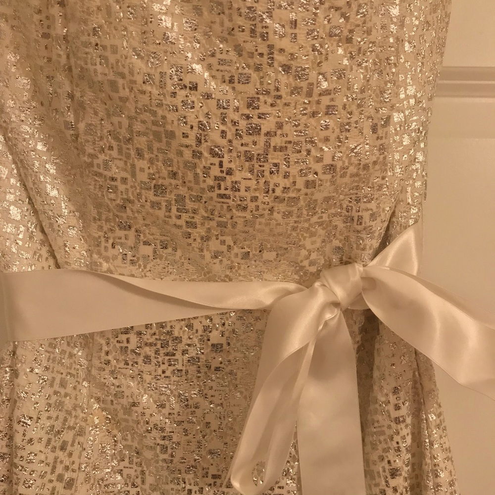 Strapless Metallic Dress - Picture 2 of 4